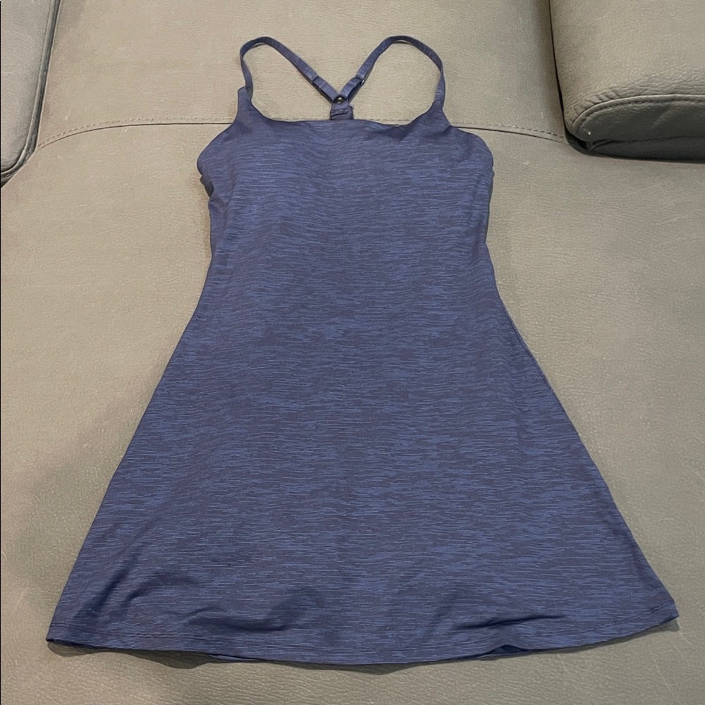 Outdoor Voices Blue Sleeveless Dress